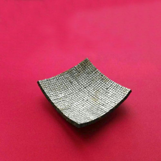 Material composto piezoelétrico curvado para o piezoceramics da sonda da varredura lateral